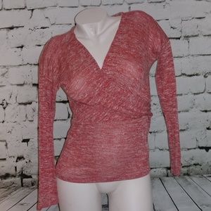 Papya Envelope Cross Over Top/Sweater M